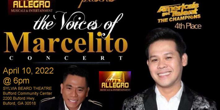 The Voices of Marcelito Live in GA