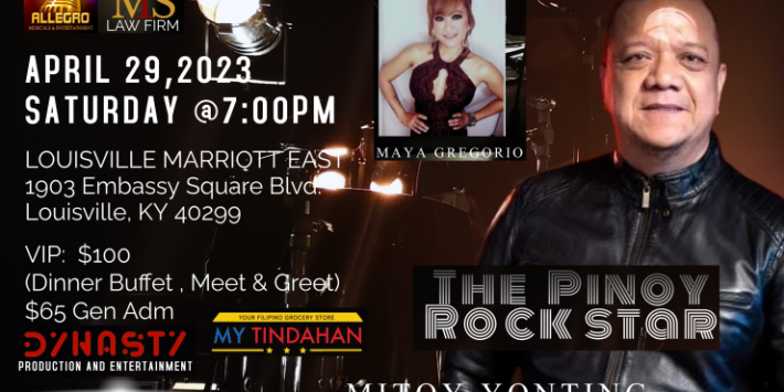 The Pinoy Rockstars Mitoy Yonting Live Kentucky