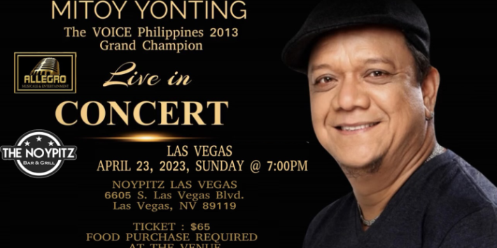 Mitoy Yonting VOICE Grand Champion Live in Las Vegas