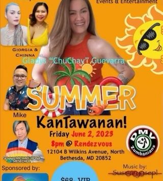 Summer Kantawanan with Gladys Guevarra Bethesda MD