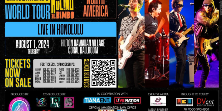 ERASERHEADS Huling El Bimbo World Tour Live in Hawaii Concert